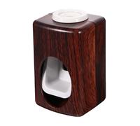 FRCOLOR Exprimidor De Pasta De Ventosa Dispensador Automático Montaje Sin Herramientas Acabado De Madera