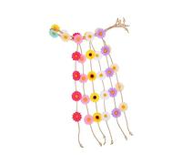 FRCOLOR Exquisita Diadema Con Borlas De Margaritas Tocado Floral Accesorio Versátil Para El Cabello Con Margaritas Para Vestidos Y Faldas