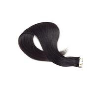 FRCOLOR extensiones de cabello negro paquetes de cabello humano manojos derecho extensión Echt Haar Extension Tape Cinta Cabello Extensiones Echthaar extensiones de pinzas para el cabello
