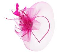 FRCOLOR Fascinator De Malla Flores Para Bodas Tocado Elegante y Ligero Para Eventos Diadema Velo y Detalles Románticos