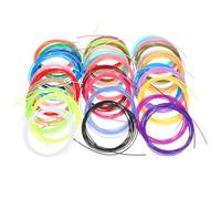 FRCOLOR Filamento ABS para Impresora 3D 175 MM Paquete 30 Colores 90 Metros Total 3 Metros por Color Material Resistente a Temperatura y Alta Tenacidad Accesorios para Impresión y