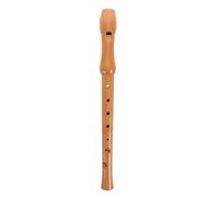 FRCOLOR Flauta Dulce de Madera para Principiantes, 8 Agujeros Soprano, Grabadora Infantil para Práctica Musical, Instrumento de Viento Educativo para Niños y Adultos, Tono Rico