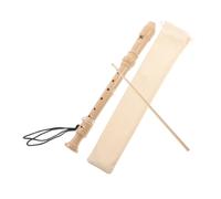 FRCOLOR Flauta Dulce Soprano para Instrumento Portátil Seguro para Principiantes Diseño Pulido sin Bordes Cortantes para Aprendizaje Musical Infantil