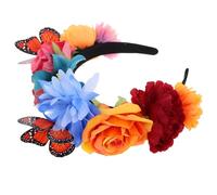 FRCOLOR Flores De Elegante Tocado De Fiesta Para Mujer Accesorio De Cabello Para Carnaval Fiesta De Jardín Graduación Diadema