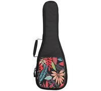 FRCOLOR Funda Acolchada Para Ukulele Bolsa De Transporte Con Doble Correa Mochila Ligera Resistente Gran Bolsillo Para Accesorios Materiales Duraderos Nylon Esponja