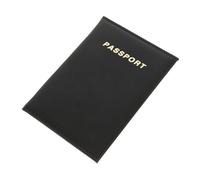 FRCOLOR Funda para Pasaporte de PU, Ligera y Resistente al Desgaste, para Viajes Protege Tarjetas y Documentos, Acabado Delicado y Duradero