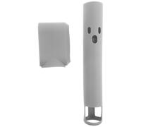 FRCOLOR Funda Protectora de Silicona para Rizador Hs05, Estuche Antigolpes Térmico para Herramientas de Peinado, Soporte Portátil para Uso Doméstico y Profesional, Color Plata Fox