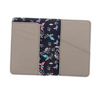 FRCOLOR Funda Protectora para Pasaporte Porta Pasaporte Viaje Organizador De Tarjetas Funda De PU Cartera