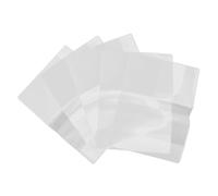 FRCOLOR Fundas de Pasaporte Engrosadas Mate, Cubiertas Transparentes Resistentes al Agua, Tarjeteros Verticales para Estudiante y Viajero, Protección Múltiple Ranuras, Pack 5 Unidades