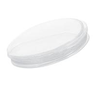 FRCOLOR Fundas Protectoras Transparentes para Insignias Redondas de 63 Mm, Cubiertas de Pvc para Botones de 58 Mm, Pack de 50 Unidades, Resistentes a Arañazos y Manchas,