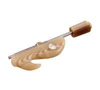 FRCOLOR Gancho para Erhu Profesional de Ágata Sintética Cabeza de Tornillo de Acero Inoxidable, Accesorio de Reparación para Instrumento Musical Chino, Kit de Luthier para Músicos