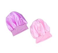 FRCOLOR Gorro de Dormir Elástico de Lado Ancho 2 Unidades Tamaño Grande Alta Elasticidad Anticaída para Mujeres y Niñas Uso Quimioterapia