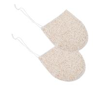 FRCOLOR Guantes De Limpieza De 2 Piezas Tamaño Pequeño Esponja Para Piel Sensible Rostro Eliminación De Impurezas y Cutículas Limpieza Profunda Uso Diario