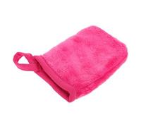 FRCOLOR Guantes de Limpieza Facial de Microfibra Reutilizables Guantes Desmaquillantes Eficientes para Remover Maquillaje con Agua Exfoliación Profunda y Diseño Práctico Color Rosa
