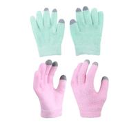 FRCOLOR Guantes Hidratantes para Manos Pantalla Táctil, Absorción Rápida y 2 Pares, Portátiles, Evita Manchas de Loción para Cuidado Diario