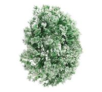 FRCOLOR Guirnalda de Orquídeas Artificiales Navideña, Plástico Verde | Hogar y Comercio, Resistente Decoloración, bajo Mantenimiento, sin Riego ni Fertilizante