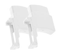 FRCOLOR Herramienta Auxiliar Para Perforaciones De Oreja y Nariz 2 Unidades Tamaño Compacto Acero Blanco Para Autoperforación Casa Uso Personal y Profesional