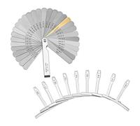 FRCOLOR Herramientas De Medición Para Guitarra Regla De Espesores Para Cuerdas Medidor De Radio Para Guitarra Herramienta De Luthier Acero Inoxidable Para Ajustar La Distancia Cuerdas