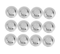 FRCOLOR Imanes de Fijación para Placas de Identificación Redondas 12 Unidades, Uso en Reuniones, Conferencias y Eventos