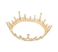 FRCOLOR Impresionante Joyería Nupcial De Moda Con De Cristal De Diseño Barroco Dorado Para Mujer