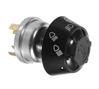 FRCOLOR Interruptor Botón Tractor Multifunción para Luces y Claxon Fácil Instalación Resistente y Duradero para Recambio Agrícola Varios estilos