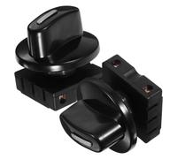 FRCOLOR Interruptor Selector y 3 Velocidades de Velocidad Rotatorio de 4 Posiciones con Diseño de Perilla Giratoria para Ventilador y Horno, Adecuado para Decoracion Verano