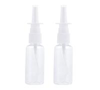 FRCOLOR Irrigador Nasal para Bebés 2 Piezas 20ml Botella Spray de Plástico Pet Seguro y Portátil para Limpieza Nasal y Alivio Congestión Infantil