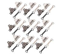 FRCOLOR Juego De 20 Cierres Metálicos Invisibles para Pantalones Clips Ajustables para Cintura Ganchos Resistentes para Costura para Trajes Faldas y Ropa Íntima Duraderos y Versátiles