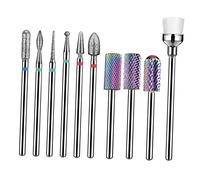 FRCOLOR Juego De 3 Brocas Para Manicura Y Pedicura 5 Unidades Para Uso Personal Salón De Belleza Y Spa. 10 Unidades.