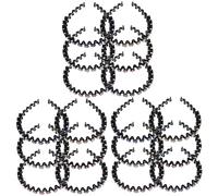 FRCOLOR Juego De 3 Diademas Con Diamantes De Imitación Para Mujer Diadema Decorativa Adornos Elegantes Para El Cabello 6 Unidades X 3