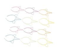 FRCOLOR Juego De 3 Diademas De Plástico Para Fiestas De Cumpleaños Infantiles Accesorios Creativos Para El Cabello Para Niños Y Niñas Suministros Para Fiestas 6 12 Unidades X 3
