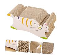FRCOLOR Juego de 3 tablas rascadoras para gatos, cama rascadora, juguete para gatos, alfombrilla para rascar gatos, alfombrilla para rascar gatos, alfombrilla para gatos y gatos, sofá