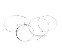 FRCOLOR Juego de 4 Cuerdas de Violín 1/2 para Reparación Cuerdas de Repuesto para Violines de Principiantes Accesorios Duraderos Afinación Precisa y Uso en Práctica y Concierto