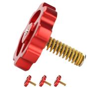 FRCOLOR Juego de 4 Piezas para Impresora 3D Cr10 M4 Tuercas y Muelles Metálicos para Nivelación de Cama Caliente Accesorios de Repuesto para Plataforma Estable y Fácil Ajuste