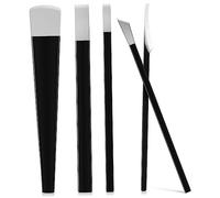 FRCOLOR Juego De Herramientas Profesionales De Pedicura Para Pies 5 Piezas Acero Inoxidable Raspador De Piel Muerta Callos Cuidado Personal Casa Portátil