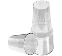 FRCOLOR Juego de Jarra de Vidrio de 800ml con Taza para Picnic y Bbq, Decantador Resistente para Leche y Cerveza, Adecuado para Almacenar y Servir Agua