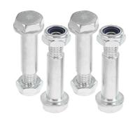 FRCOLOR Juego de Pernos Hexagonales de Aleación para Compresores de Aire Tuercas Estándar, Liberación Rápida y Fácil Reemplazo para Ruedas de Casters