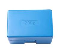 FRCOLOR Juego de Pesas de Calibración para Báscula 200 G M2 Acero Galvanizado con Pinzas, Kit de Pesas de Balanza para Laboratorio, Comercio y Uso Científico