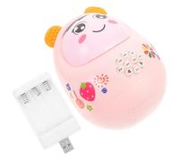 FRCOLOR Juguete Musical Tumbler para Bebés Diseño Anti-caídas con Sonido Estimula La Imaginación y Flexibilidad Manual para Niñas De Años Carga por Enchufe Sin Batería Requerida