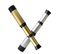 FRCOLOR Juguete Telescopio Monocular Pirata Retráctil para Niños, Ligero y Portátil, Material Abs y Acrílico, 2 Piezas para Aventuras al Aire Libre