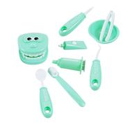 FRCOLOR Juguetes Dentista para Kit Médico Realista Herramientas Roles Educativo Incluye Estetoscopio y Maletín de Almacenamiento para Desarrollo de Coordinación y Creatividad Infantil