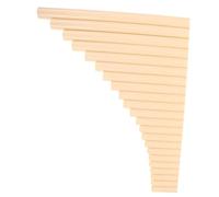 FRCOLOR Key Pipes Traditional Chinese Pan Flute Instrument For Beginners And Adults Woodwind Ethnic Flute Suitable For Left Right-handed Students And Meditation
