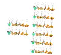 FRCOLOR Keychains Pequeños Rellenos De Bolsas De Fiesta Para Niñas Temático Decoraciones De Fiesta Mamá Llavero Colgantes Clave De Polivinilo 12 Piezas X 4