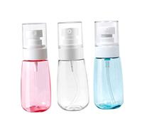 FRCOLOR Kit de 3 Botellas de Viaje de 100 Ml Pulverizador, Recargables y Portátiles para Uso al Aire Libre Color Aleatorio