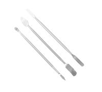 FRCOLOR Kit de 3 Herramientas Metálicas para Reparación de Teléfonos Palancas de Doble Extremo para Abrir Smartphones y Tabletas Herramienta Ligera y Portátil para Mantenimiento