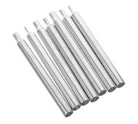 FRCOLOR Kit de 7 Varillas Metálicas para Pulir Joyas, Herramientas de Afilado y Moler Piedras Preciosas 7 Tamaños (1.5-4.5 Mm), Accesorio para Pulido y Acabado en Artesanía de Joyería