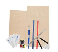 FRCOLOR kit de piel de práctica lip gloss cejas maquillaje eye liner Kit de cejas cuchillas para cejas Maquillaje de cejas maquillaje cejas Blue
