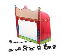 FRCOLOR Kit De Teatro De Sombras Chino para Adultos y Niños, Tamaño H, Set De Marionetas Artesanales Hechas a Mano, Accesorio Educativo para Aula y Experimentos Científicos De Creatividad