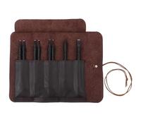 FRCOLOR Kit Profesional de Cinceles para Grabado y Talla en Madera y Piedra, Herramientas Manuales Estuche para Manualidades y Sellos