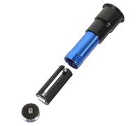 FRCOLOR Lámpara Portátil Aleación de Aluminio y ABS para Ovoscopia de Huevos Luz Azul Accesorio Profesional Adecuado para Granjas y Acuicultura para Incubadora